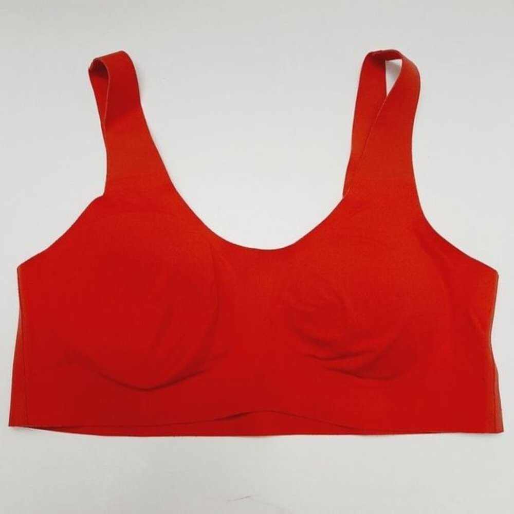 KNIX Sports Bra Seamless Pullover Padded Cups Pink Sz S - Picture 11 of 15